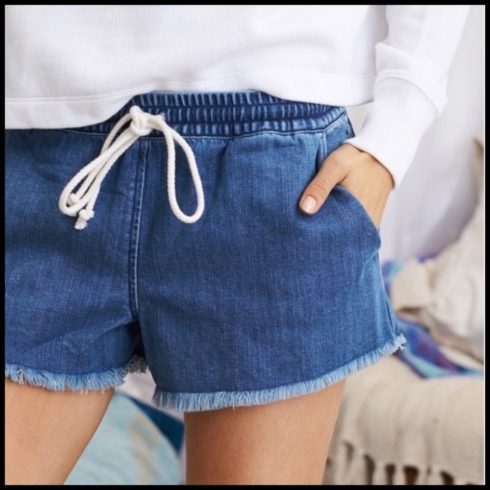 NWT Aerie chambray stretchy shorts